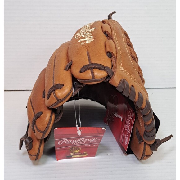 Rawlings Classic Tan and Dark Brown Glove - Picture 3 of 6